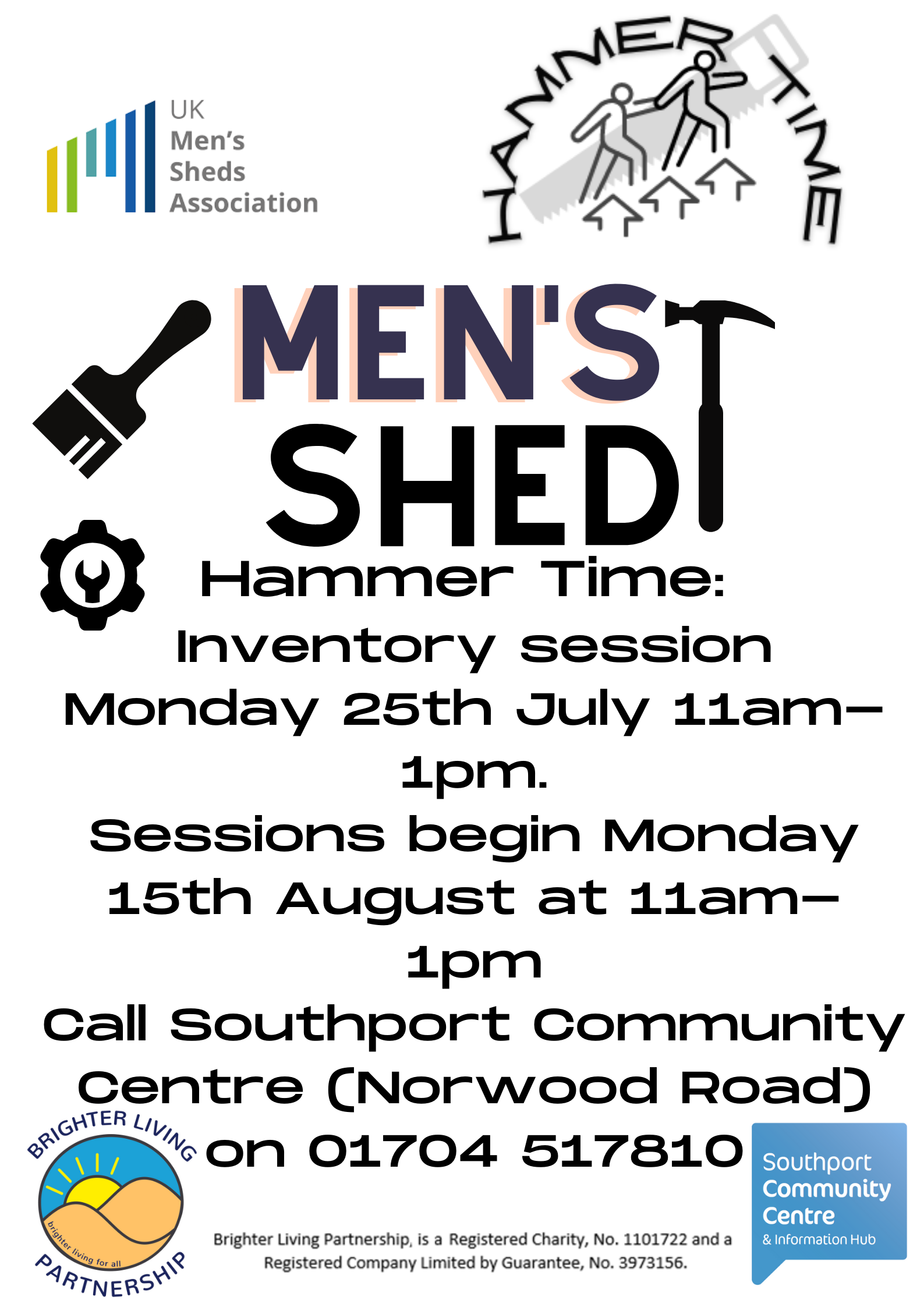 Men's shed aka Hammer Time Brighter Living Partnership